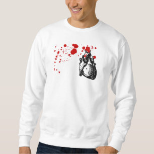 Suéter del corazón sangrante