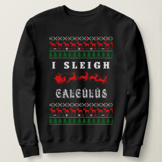 Suéter del navidad del profesor de matemáticas del