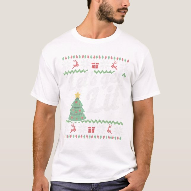 Suéter divertido feo de Navidad (Anverso)