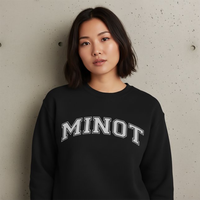 Suéter estilo Universidad de MINOT América Univers (Subido por el creador)