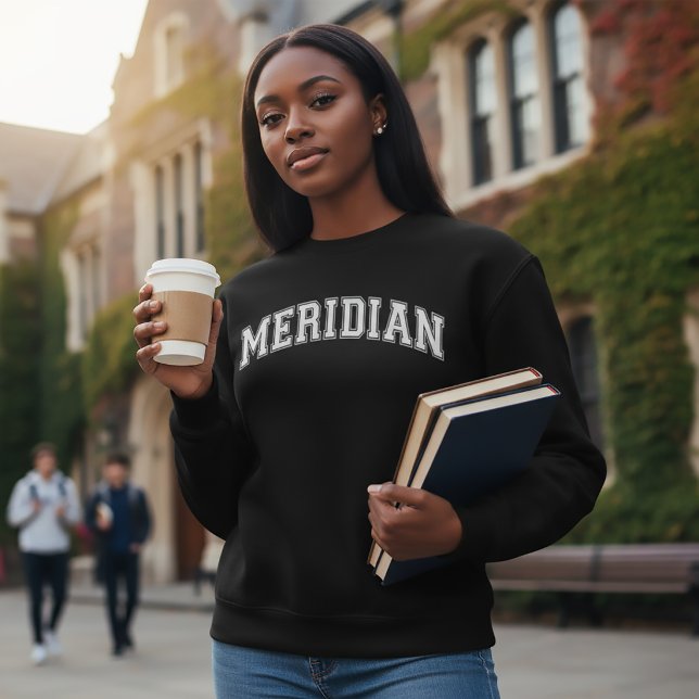 Suéter estilo universitario MERIDIAN América Colle (Subido por el creador)