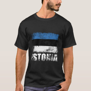 Suéter Estonio De Bandera De Estonia Para Navidade