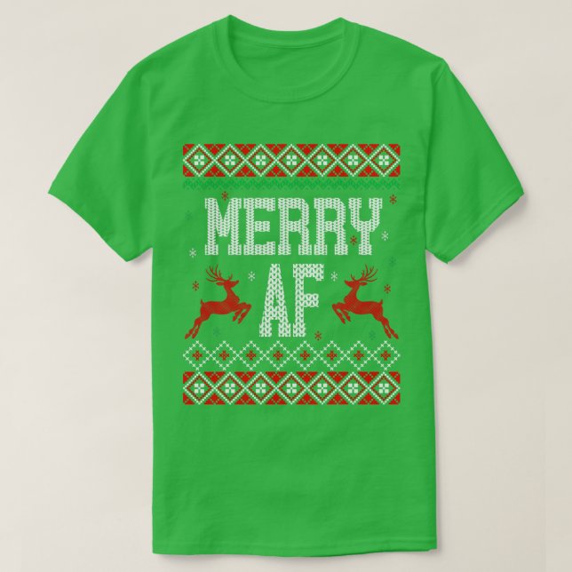 Suéter feo de Merry AF (Diseño del anverso)