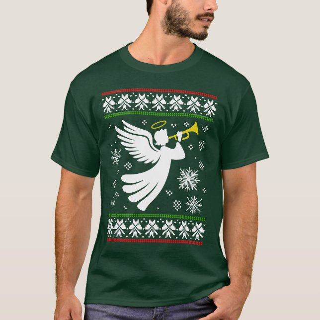 SUÉTER FEO DE NAVIDAD ÁNGEL NAVIDAD (Anverso)