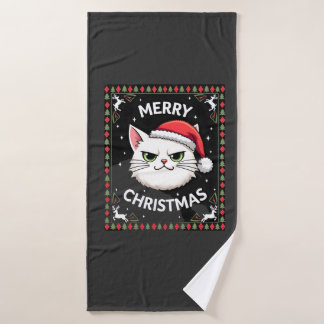 Suéter feo de Navidad del gato Smudge (1)