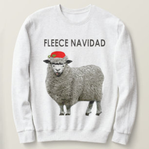 Suéter feo de Navidad oveja