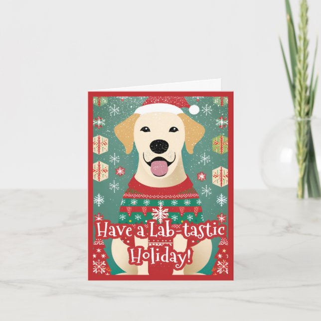 Suéter feo de Navidad para Labrador Retriever aleg (Anverso)