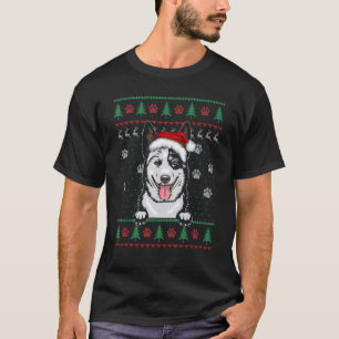 Suéter feo de Navidad para perro de ganado austral