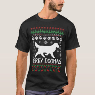 Suéter Feo De Navidad Perro Dogmas Navideños Copo