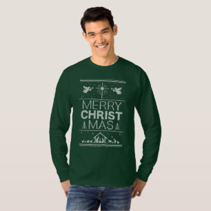 Suéter Feo de NAVidad Religioso