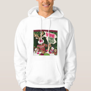 Suéter feo de Navidad Reno y amigos