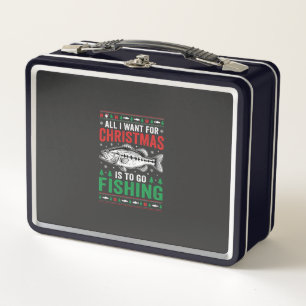 Suéter Feo de Pesca de Lubina en Navidad