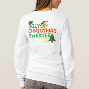 Suéter feo del navidad