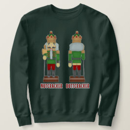 Suéter feo del navidad del cascanueces del humor