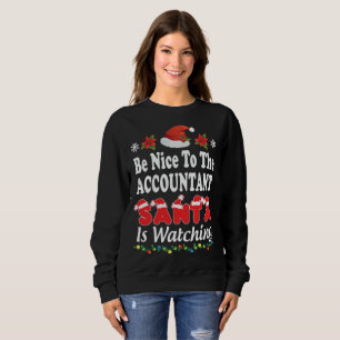 Suéter feo del navidad del contable