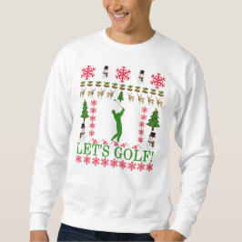 Suéter feo del navidad del golf. .png