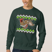 Suéter feo del navidad del reno feo