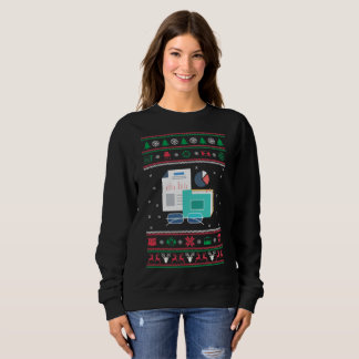 Suéter feo del navidad que considera