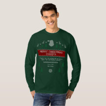 Suéter feo divertido del navidad: Sudadera con