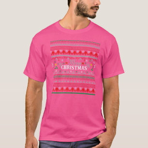Suéter feo. Navidades Santa Reindeer Snowman Gin