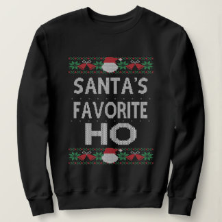 Suéter Navidades Ho favoritos de Santa