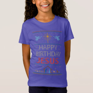 Suéter navideño feo cristiano religioso