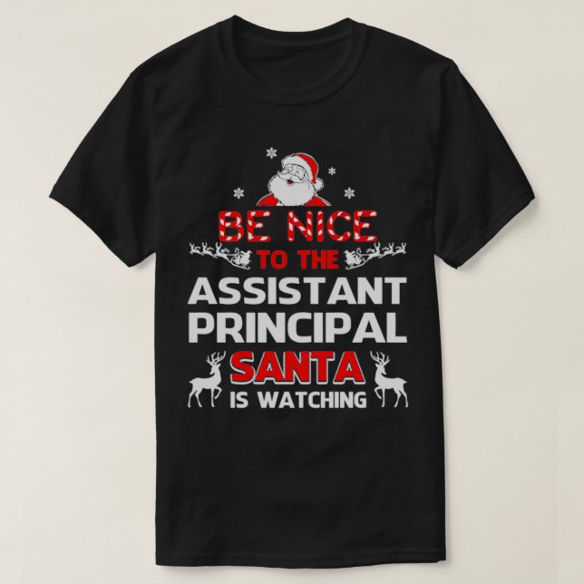 Suéter santa auxiliar de navidades principales (Diseño del anverso)