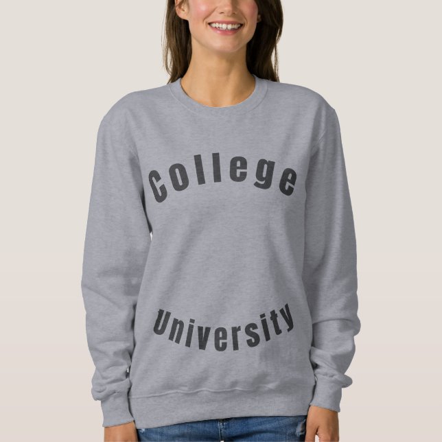Suéter Universitario - Mujer (Anverso)
