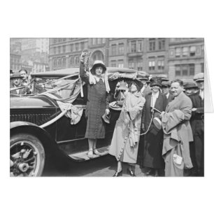 Suffragette Rosalía Jones 1924