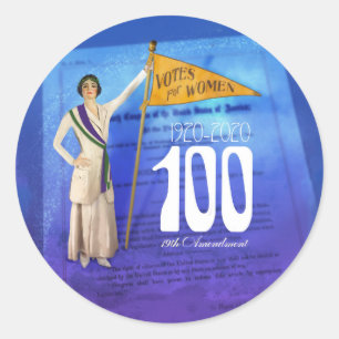 Suffragette vota por las Pegatinas