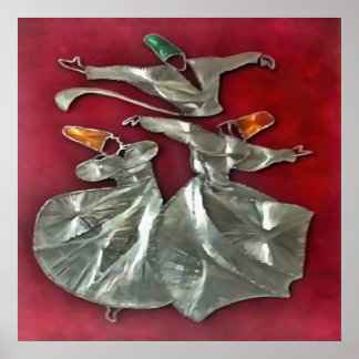 Sufis Entrenados En La Oración Arte Acrílico