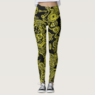 Sugar Skull Leggings