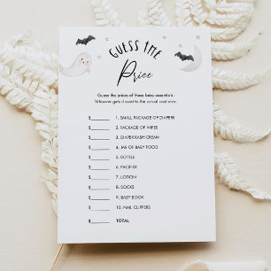 SUGARBOO Adivina la tarjeta de juego de Baby Showe