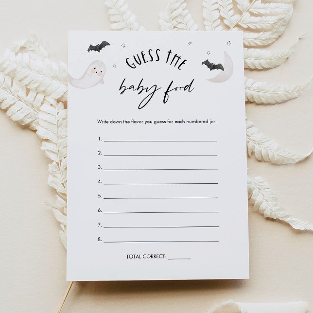 SUGARBOO Halloween adivina tarjeta de juego de com (Subido por el creador)