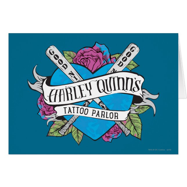 Suicide Squad | Harley Quinn's Tattoo Parlor Heart (Anverso (Horizontal))