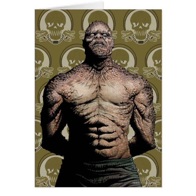 Suicide Squad | Killer Croc Comic Book Art (Frente)