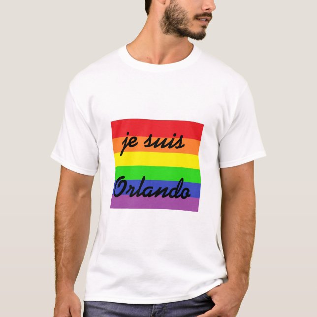 suis Orlando - camiseta del je (Anverso)
