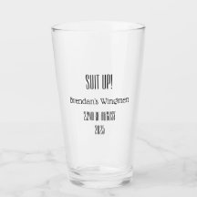 Suit Up Groomsman Beer Mug - Regalo de fiesta de b
