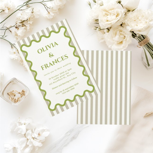 Suite Boda caprichosa, Invitación ondulada (Subido por el creador)