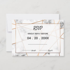 Suite de Boda de mármol Elegante e intemporal RSVP