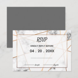 Suite de Boda de mármol Elegante e intemporal RSVP