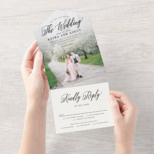 Suite de Invitación a Boda de Fotografías Clásica 