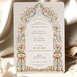 Suite de Invitación de Boda de Elegancia Victorian
