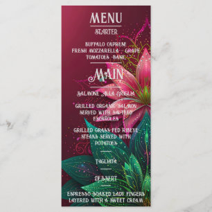Suite de Invitación de Boda Floral de Lujo
