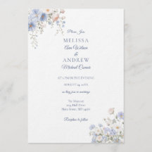 Suite de Invitación de Boda Something Blue