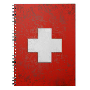 Suiza bandera libreta