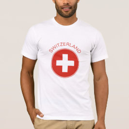 Suiza - camiseta suiza de la bandera