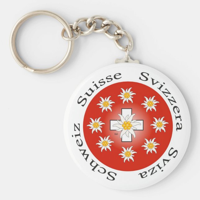 Suiza Suisse Svizzera Svizra llavero (Frente)