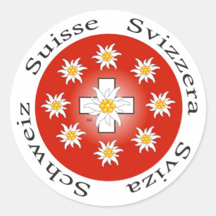 Suiza Suisse Svizzera Svizra pegatina