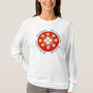 Suiza Suisse Svizzera Svizra Switzerland camisa